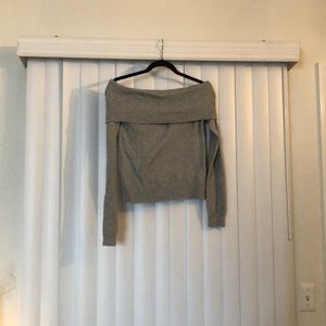 Off the shoulder sweater